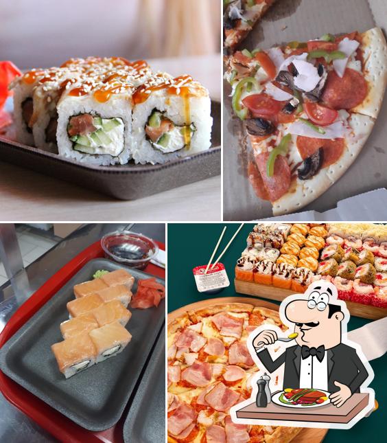 Еда в "Жако роллы и пицца"