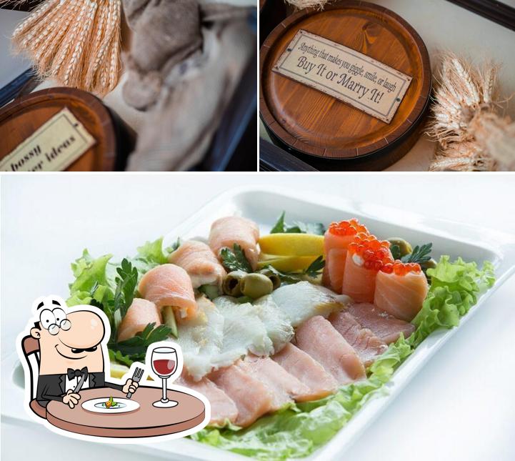 Блюда в "Кабинете"