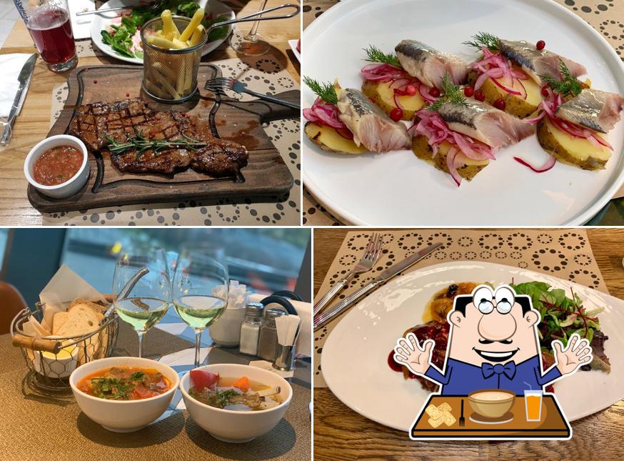 Блюда в "Гастроцентре Зарядье"