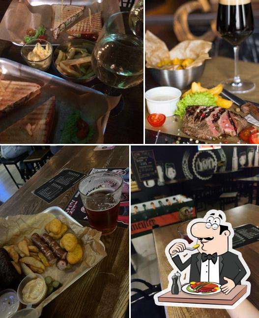 Блюда в "Крафте Хауз"