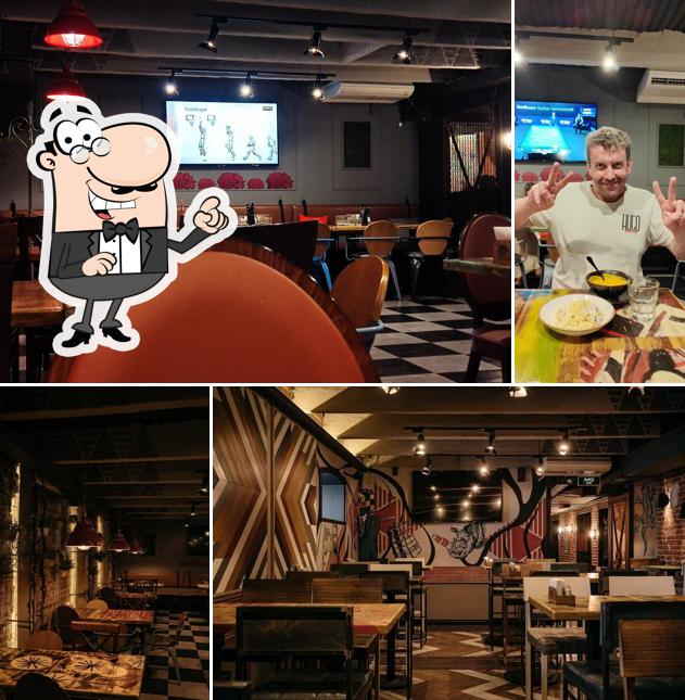 Интерьер "Слона и солода"