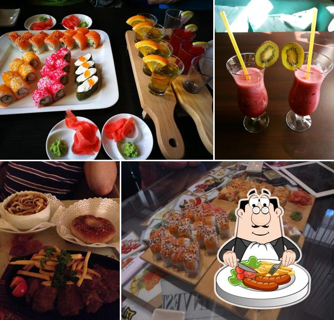 Блюда в "Евразии"