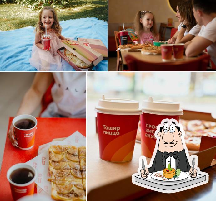 В Ташир Пицца есть еда, напитки и многое другое