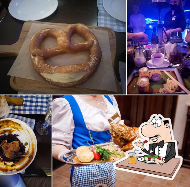 Еда в "Hofbrau Kemerowo Настоящем Баварском Пивной Ресторан в Кемерово"