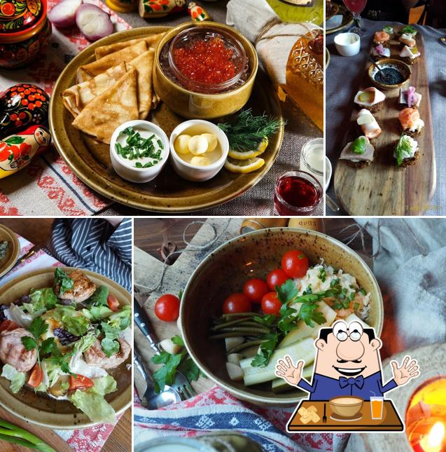 Блюда в "Трактире Хлебникове"