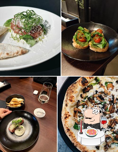 Тартар из тунца в "Pizza"