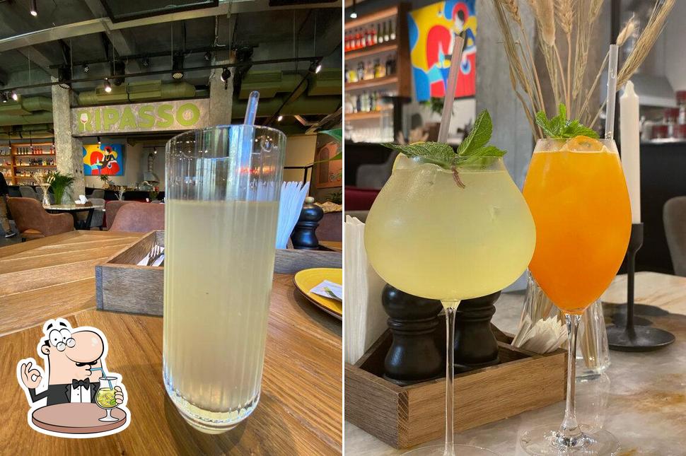 Закажите напиток из меню