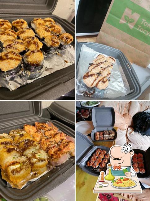 Блюда в "Томята Тосуши"