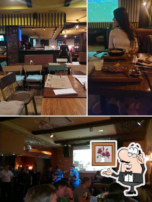 Посмотрите на внутренний интерьер "Пивасия-Бара"