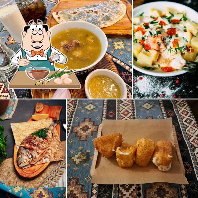 Равиоли в "Kinza"