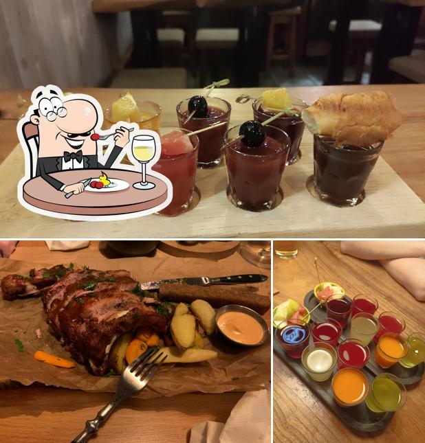 Блюда в "The Rocket"