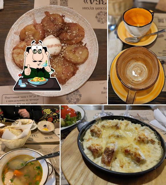 Еда в "Избе"