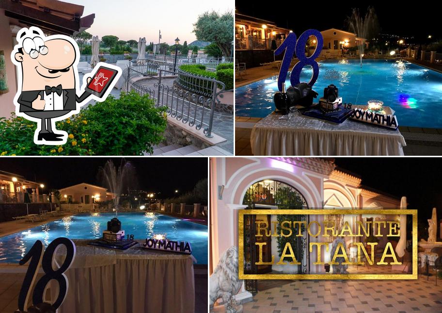 Посмотрите, как "Ristorante Borgo La Tana" выглядит снаружи