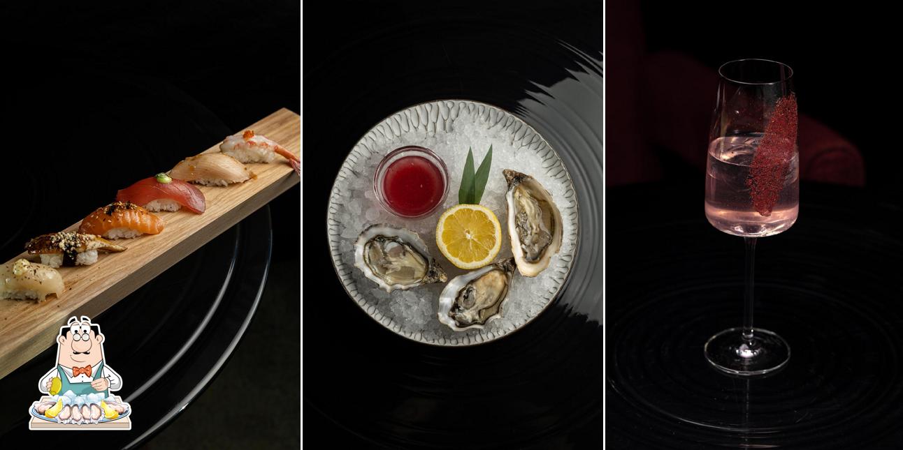 Устрицы в "Небо"