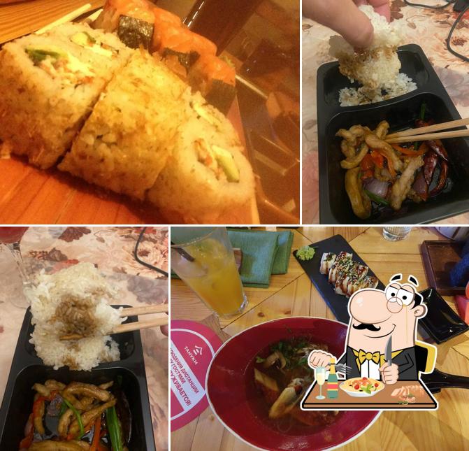 Блюда в "Тануках"