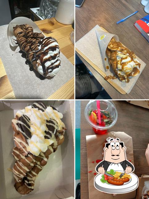 Блюда в "Чуде Вафли"