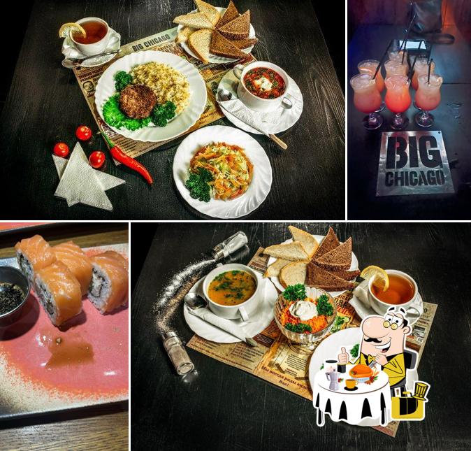 Шоколадный мусс в "Большом Чикаго"