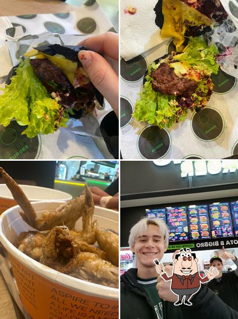 Еда в "Big Bro Burger"