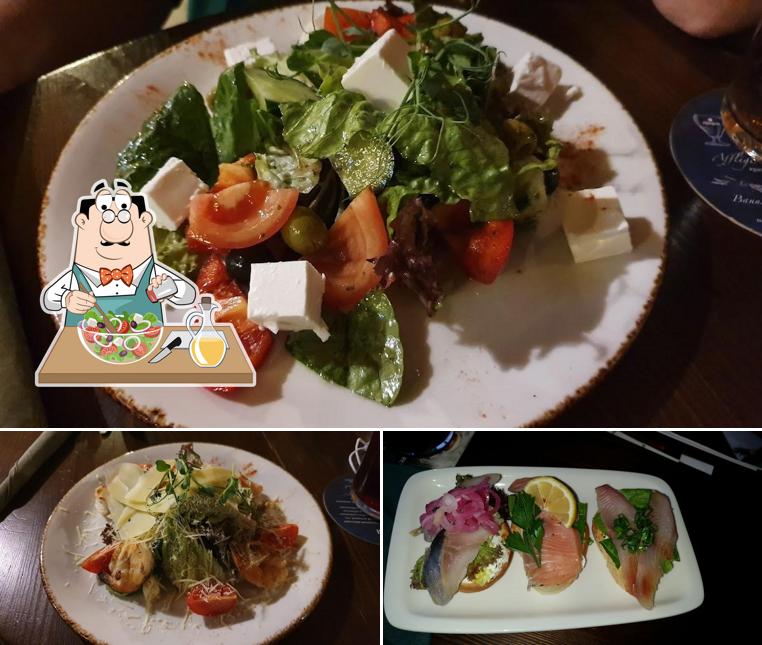 Греческий салат в "Шеймусе"