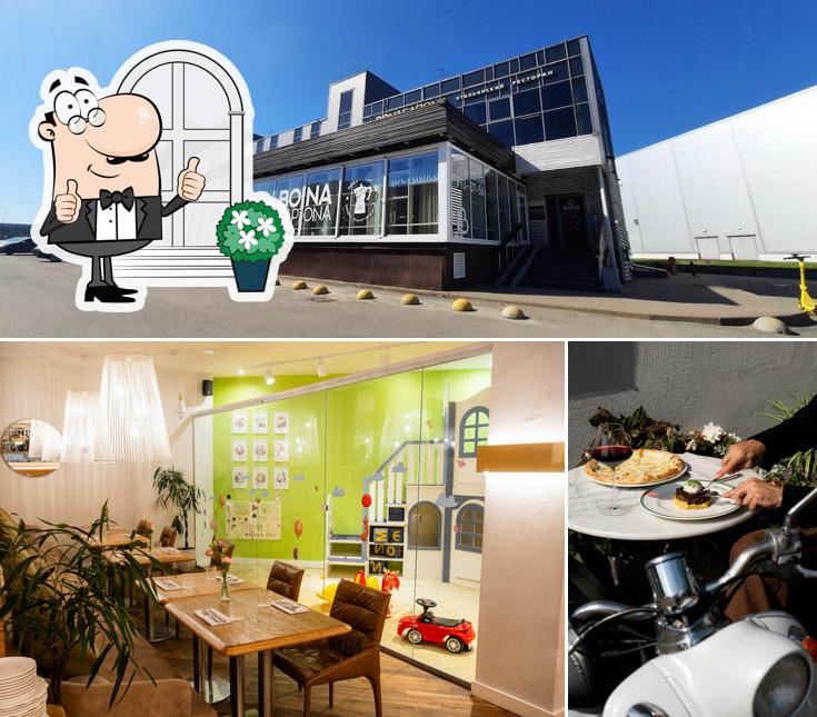 Наслаждайтесь свежим воздухом и видом, открывающемся из "Боны Капона"