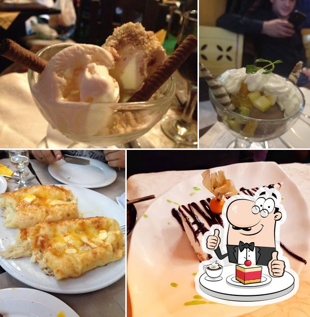 "Старый дворикъ" представляет гостям большое количество десертов