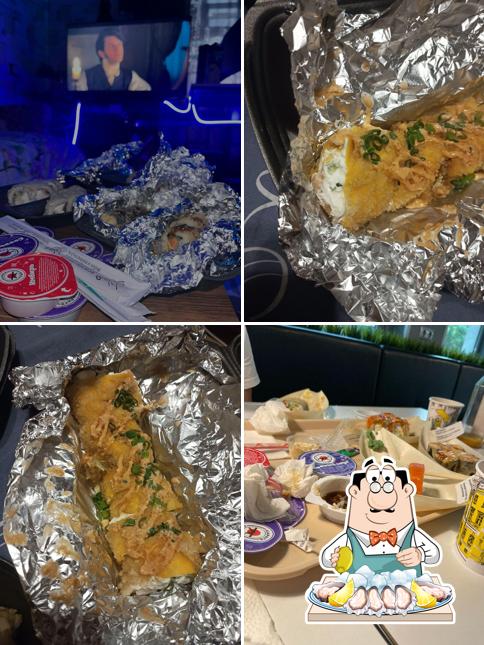 Устрицы в "Каратэ Суши"