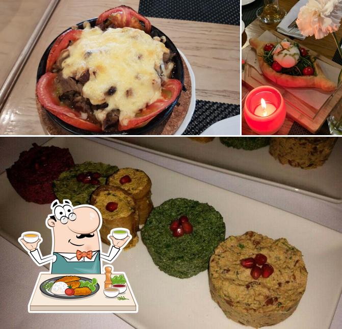 Блюда в "Хинкальной"