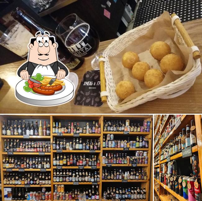 Еда в "Пивотеке Пинта"