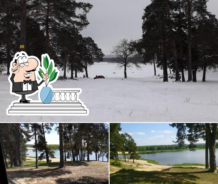 Посмотрите, как "Сельский клуб" выглядит снаружи