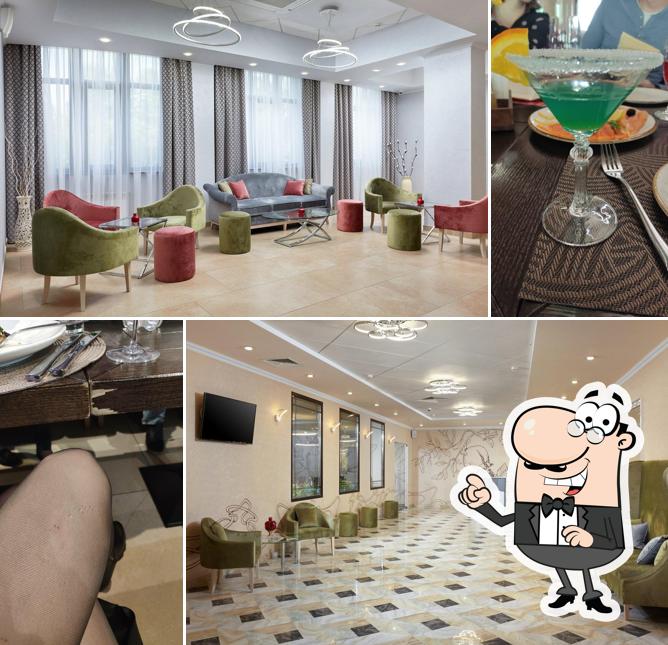 Посмотрите на внутренний интерьер "Граната"