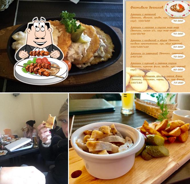 Блюда в "InDor Cafe"