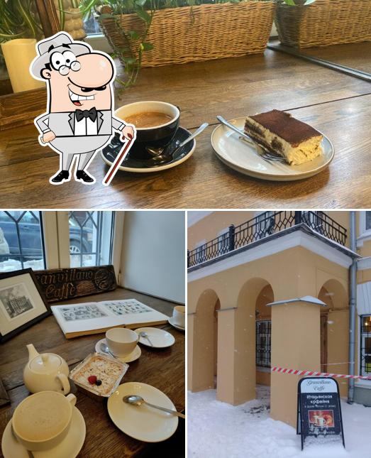 Помимо прочего, в Granvillano caffè есть внешнее оформление и внутреннее оформление
