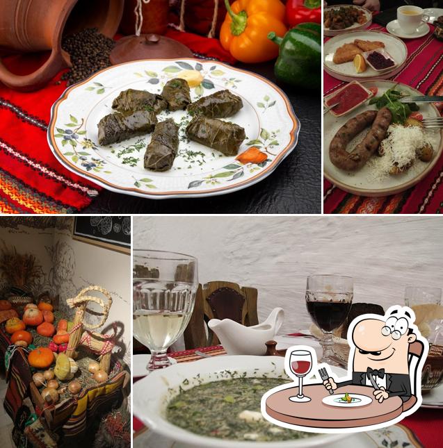 Еда в "Бабе Марте"