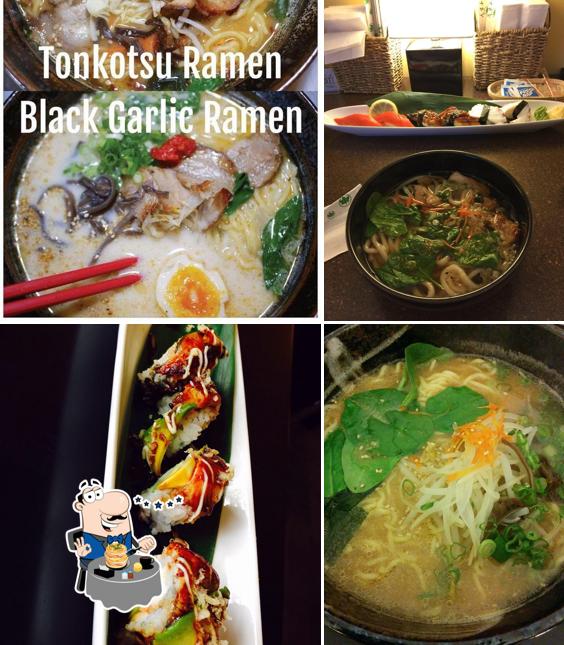 Еда в "Sushi Genki+ Ramen"