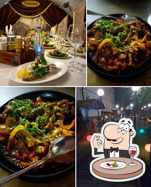 Еда в "Gubernskiy Traktir Restaurant"