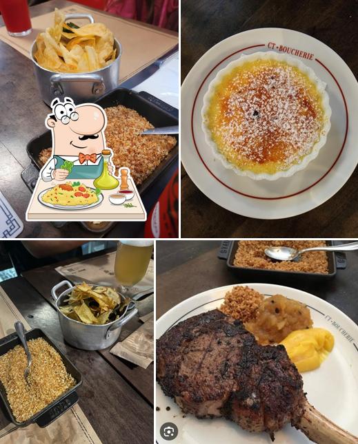 Крем-брюле в "CT Boucherie"