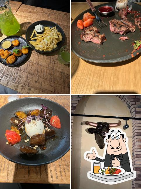 Блюда в "The Бык"