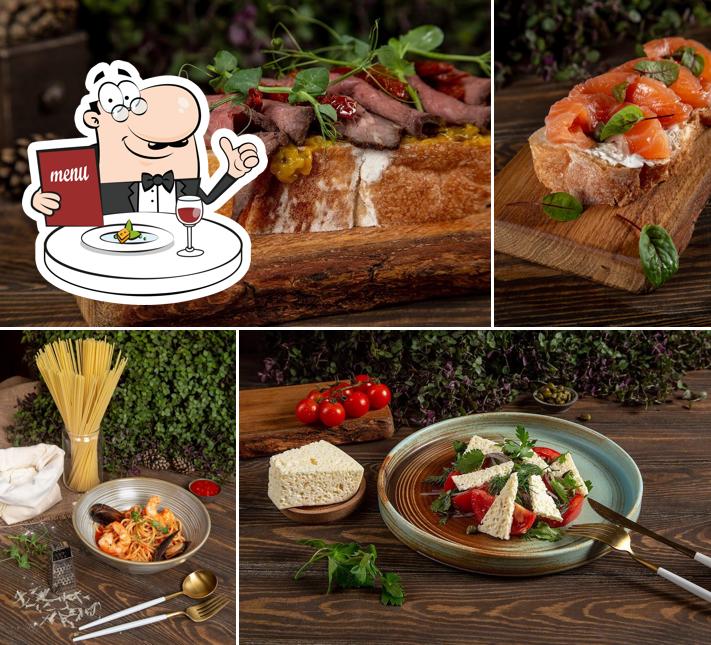 Блюда в "Ботаника"