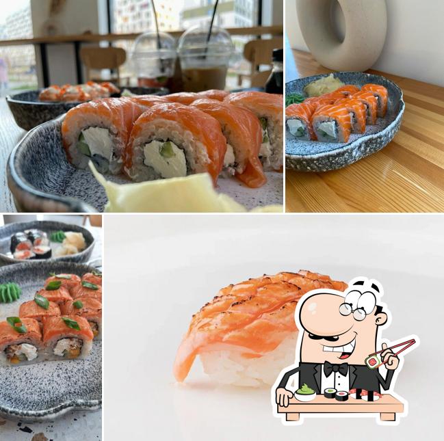 Отведайте разные сеты суши