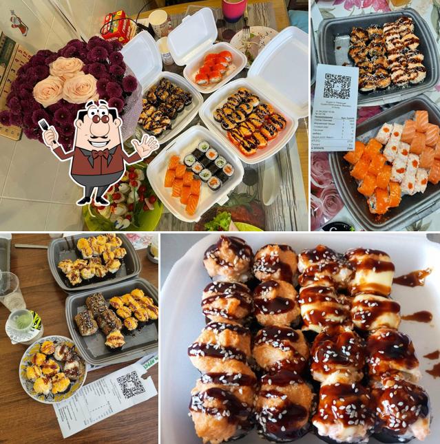 Еда в "Суши от Петруши"