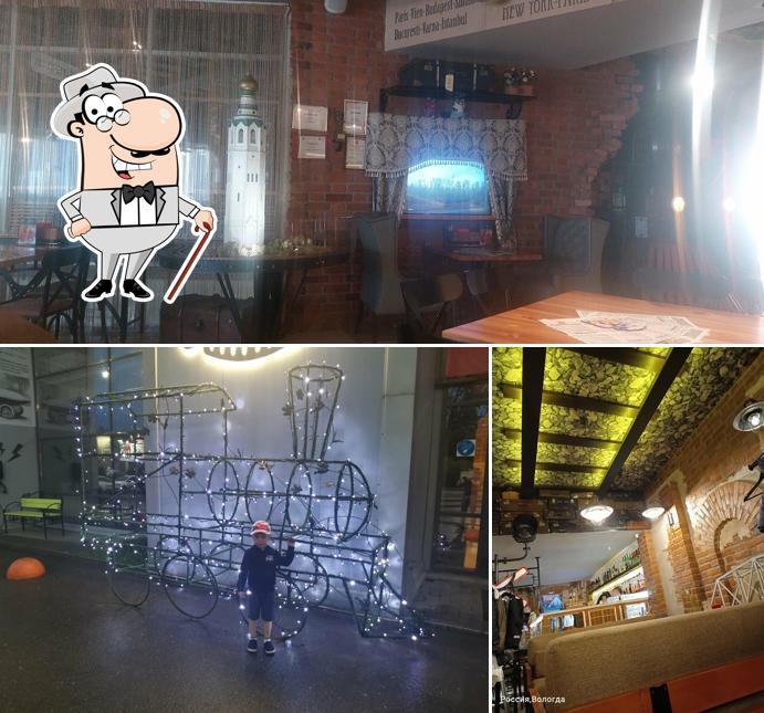 Внешнее оформление и внутреннее оформление в Паровозовъ