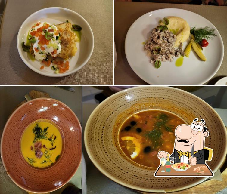 Еда в "«LA RUSS» (Новом имени ресторана НЭП)"