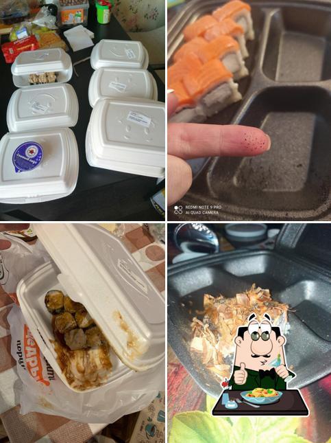 Еда в "Каратэ Суши"