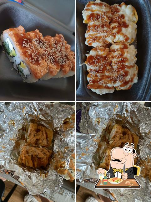 Еда в "Каратэ Суши"