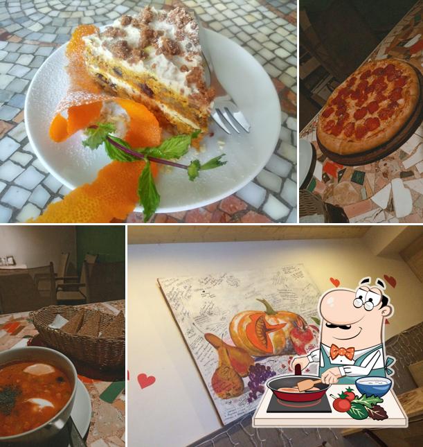 Курица с соусом карри в "Терраццо"