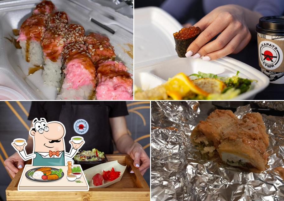 Блюда в "Каратэ Суши"