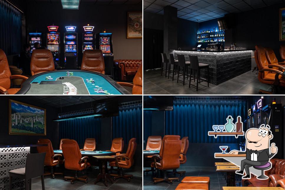 Интерьер "JOKER Poker Club"