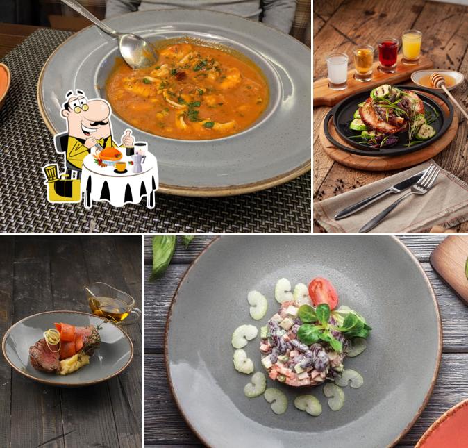 Еда в "Папаше Беппе"