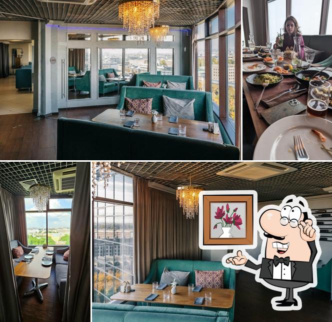 Интерьер "Ресторана Я люблю… La panorama"