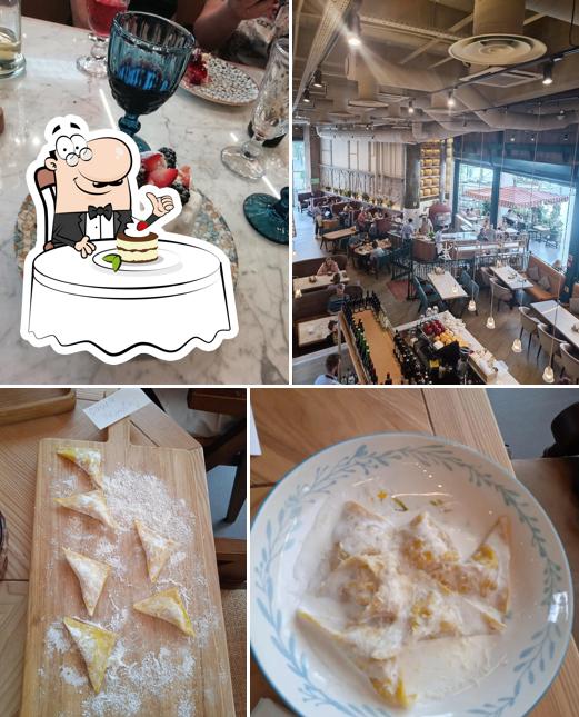 "Донна Оливия" представляет гостям большой выбор десертов